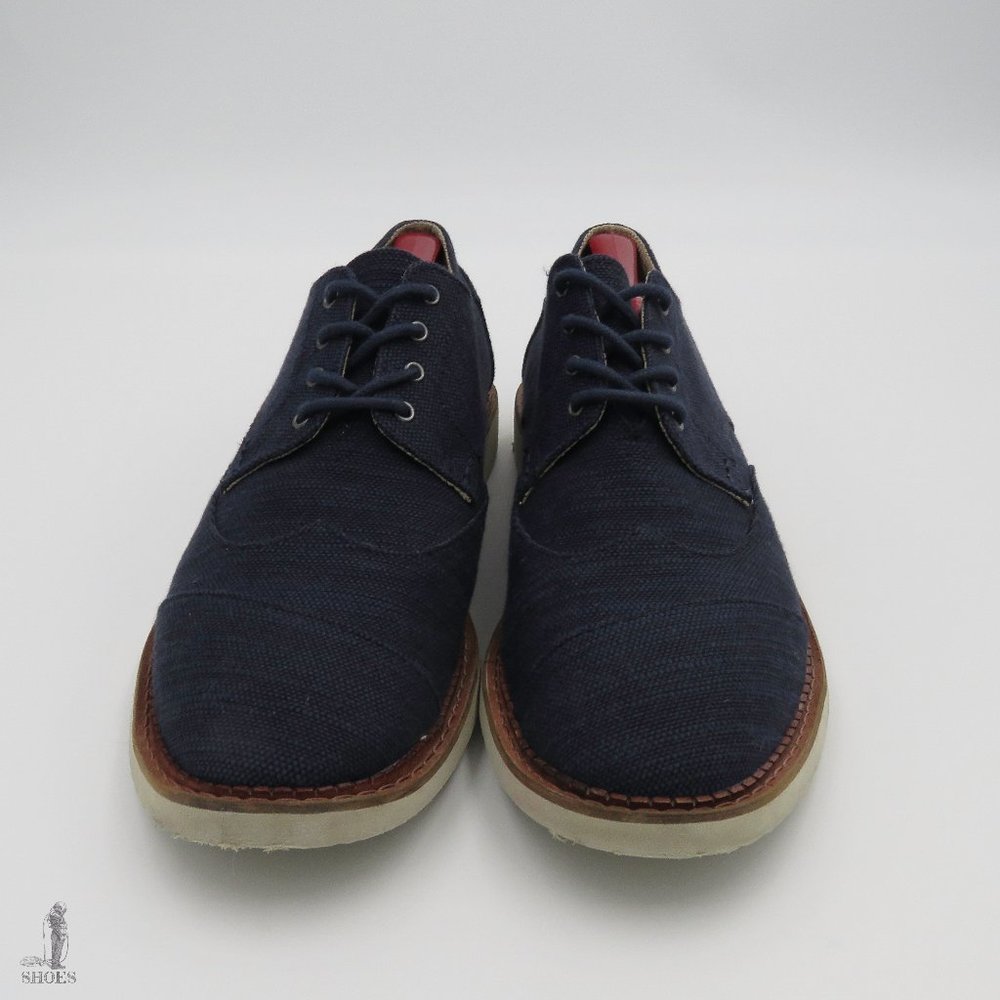 Toms Brogue Twill Oxford Classic Men's Size 11 - Picture 2 of 14